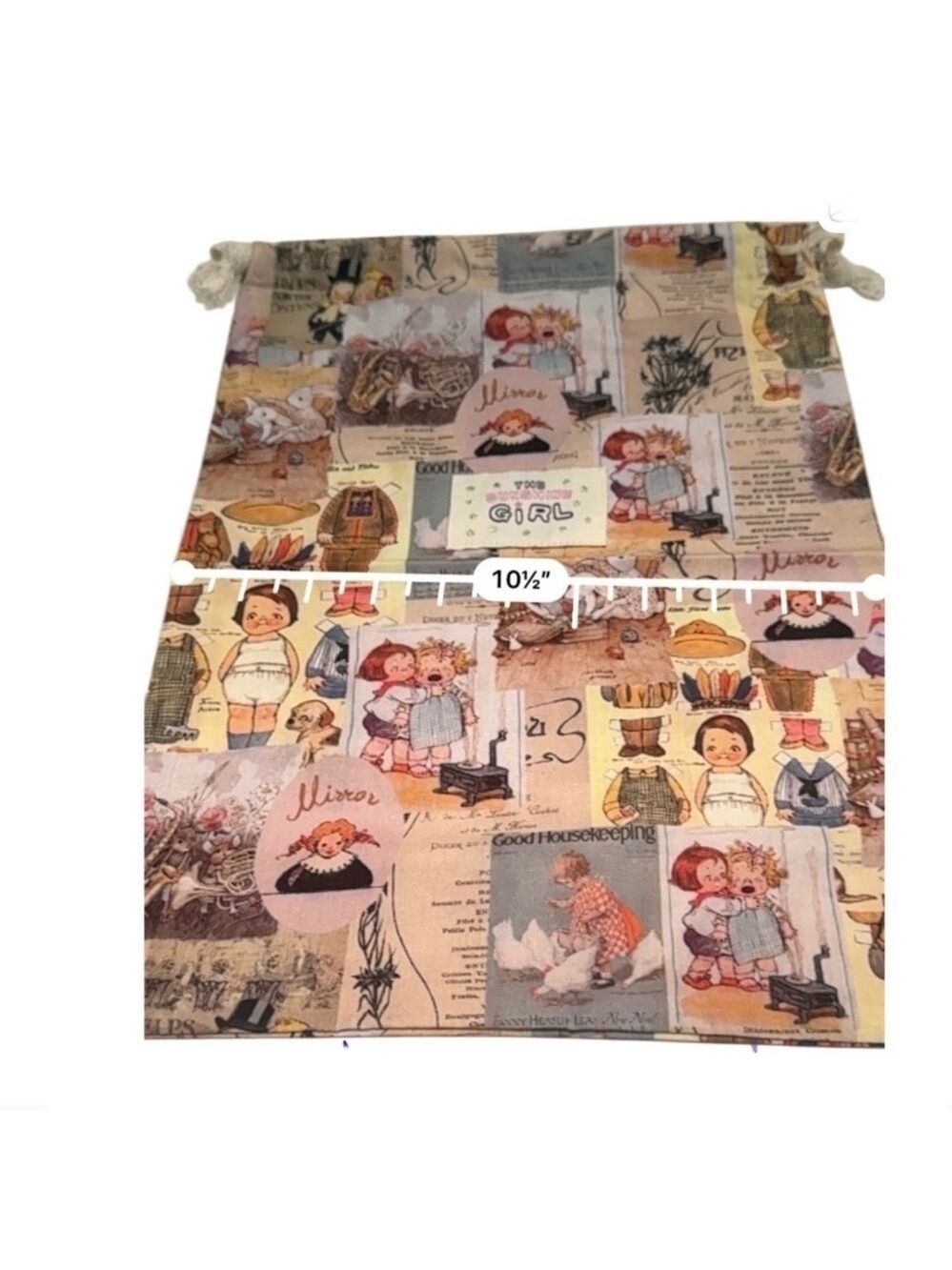 Drawstring Cloth Mini Backpack Stylish Fun - Picture 3 of 7